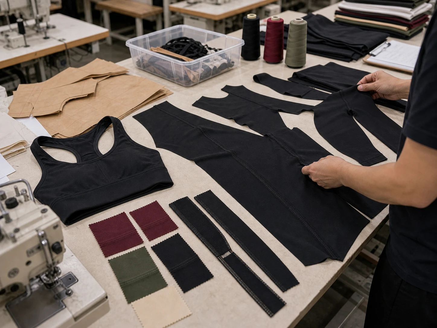 Xiamen cut-and-sew factory line