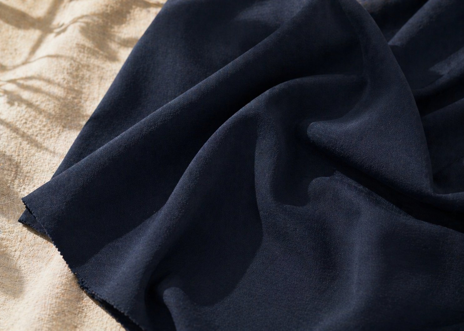 ECONYL regenerated nylon fabric swatch