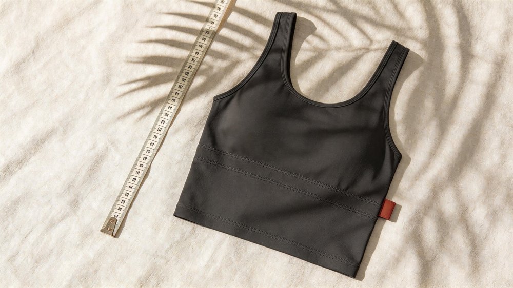 Brassiere deportivo longline