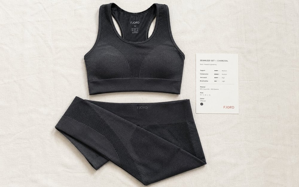 Conjunto tejido seamless
