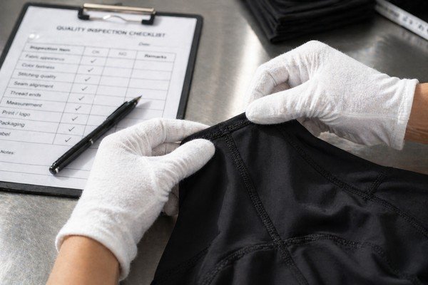 Inspección de control de calidad de ropa deportiva a AQL 2.5