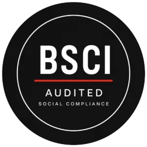 BSCI audited social compliance badge