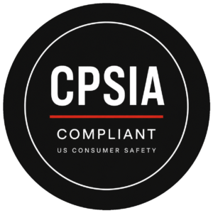 US CPSIA compliant certification badge