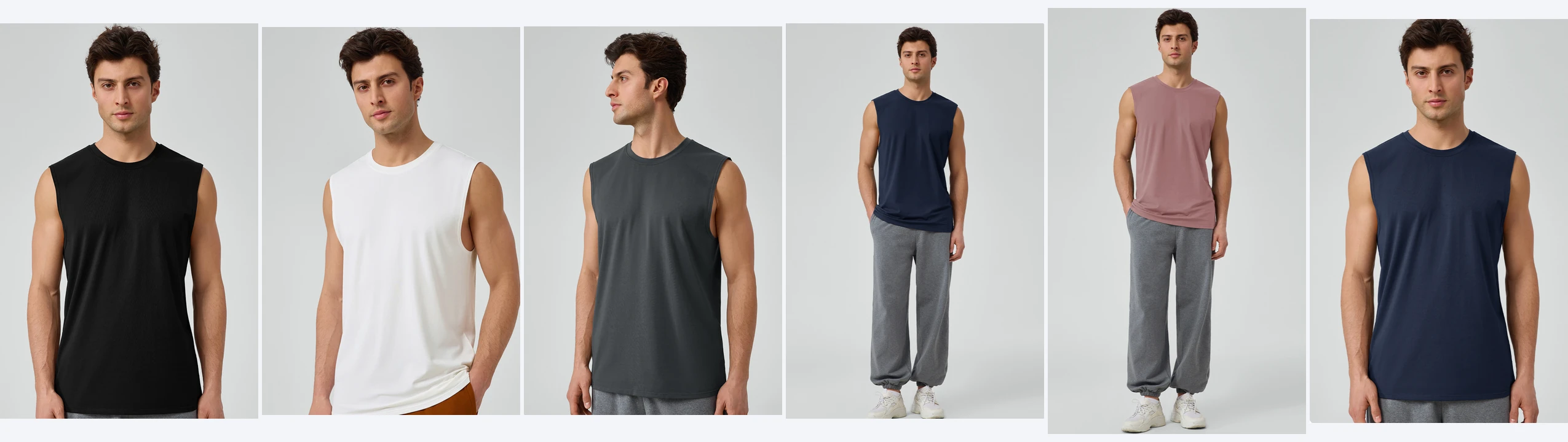 YOUMEGA product color options reference - private label activewear colorway grid
