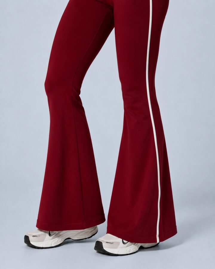 Flare jumpsuit — alternate studio view · seamless OEM activewear