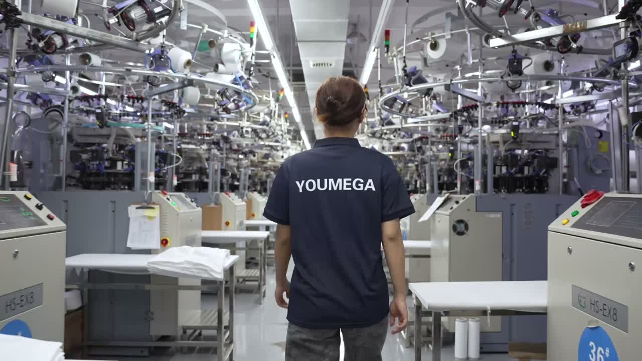 YOUMEGA Xiamen factory floor video poster