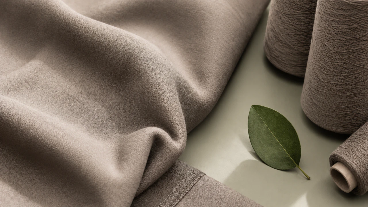 Recycled activewear fabrics cover comparing rPET and ECONYL materials with GRS context