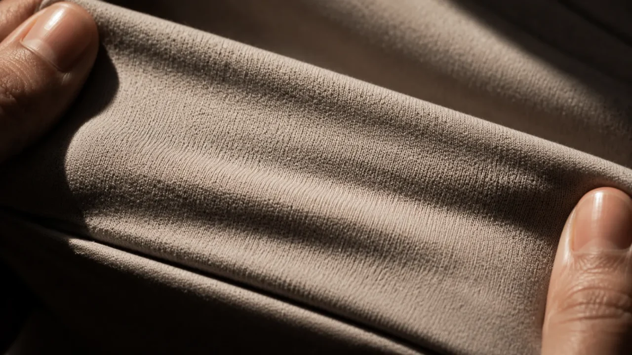 Activewear fabric and production detail