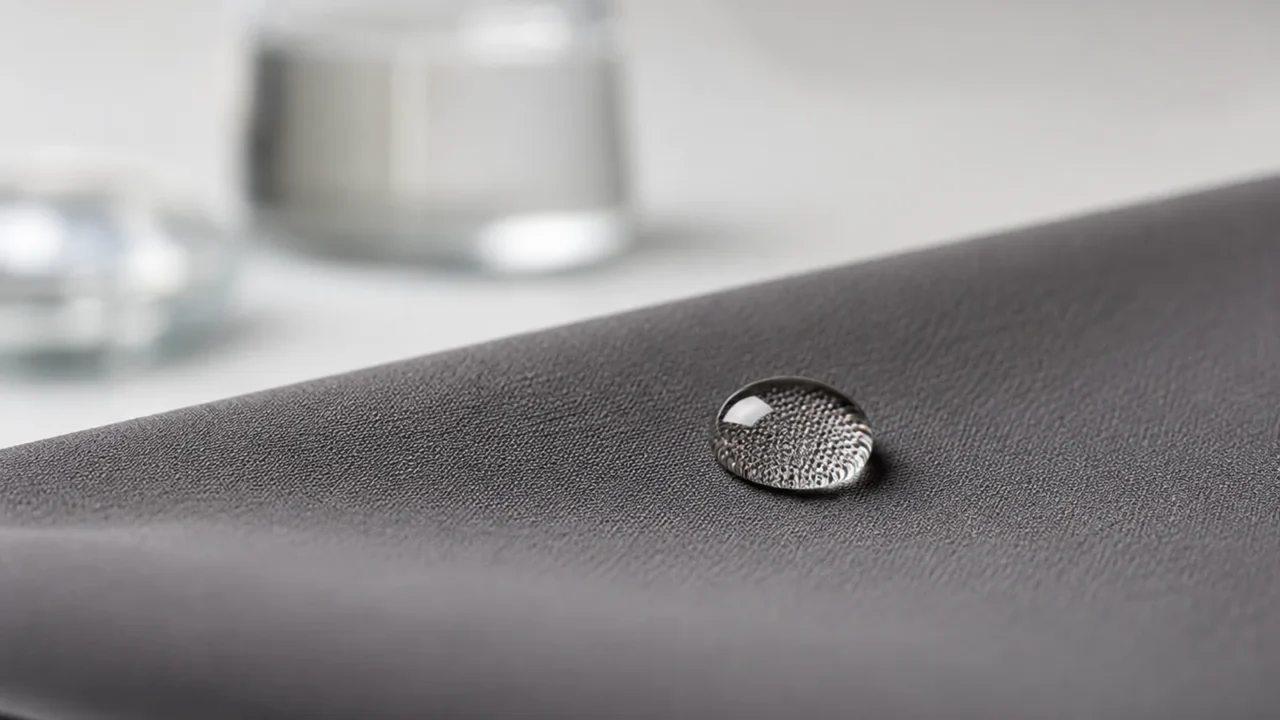 Activewear fabric and production detail