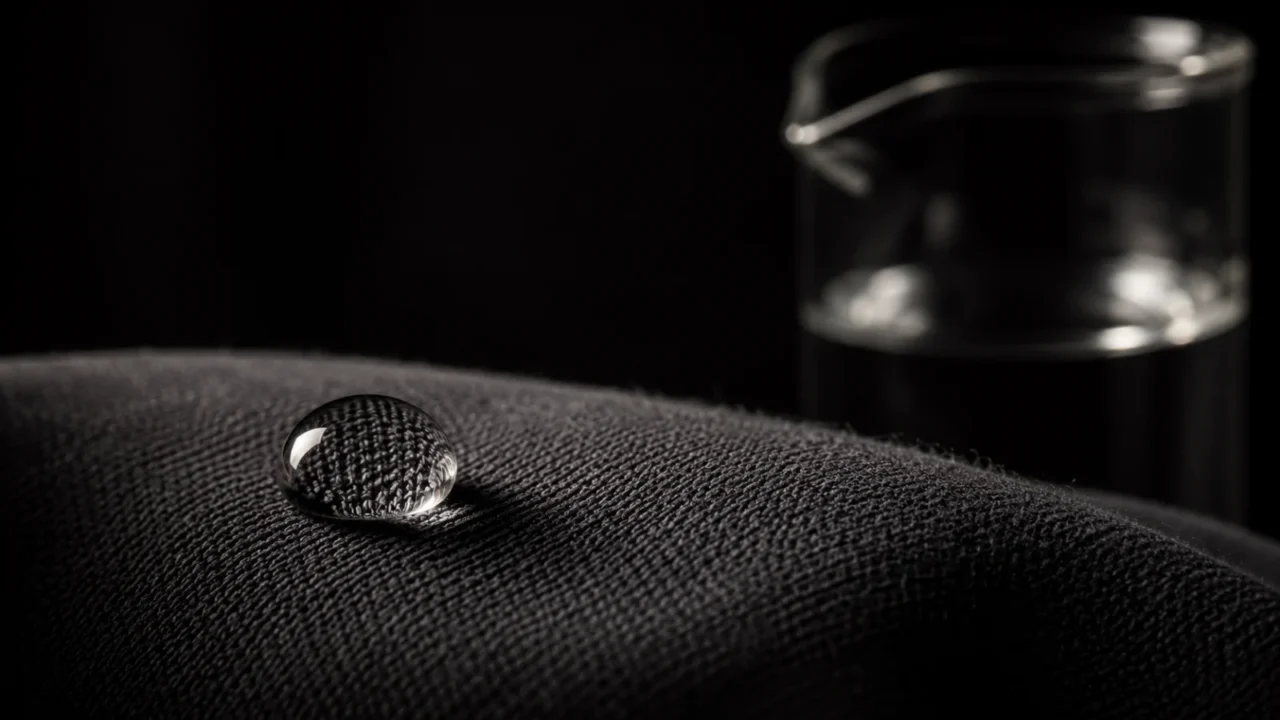 Activewear fabric and production detail