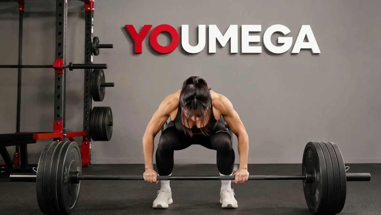 YOUMEGA compression activewear hero video poster