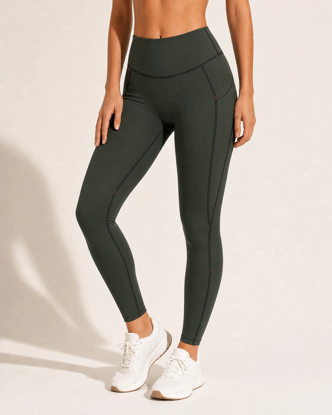 Compression training tights