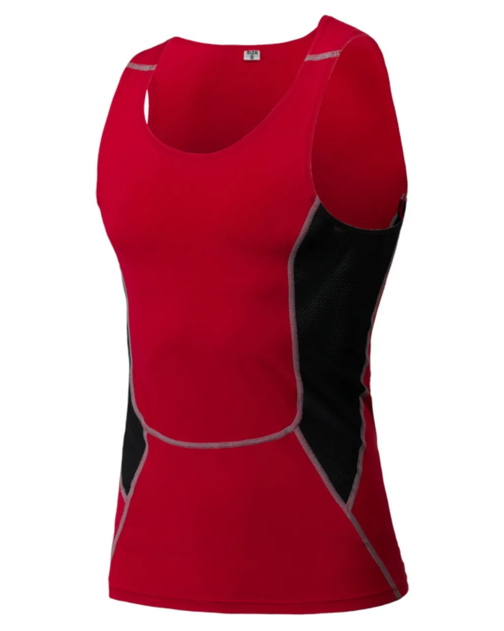 Top Deportivo De Compresión Para Hombre - rojo