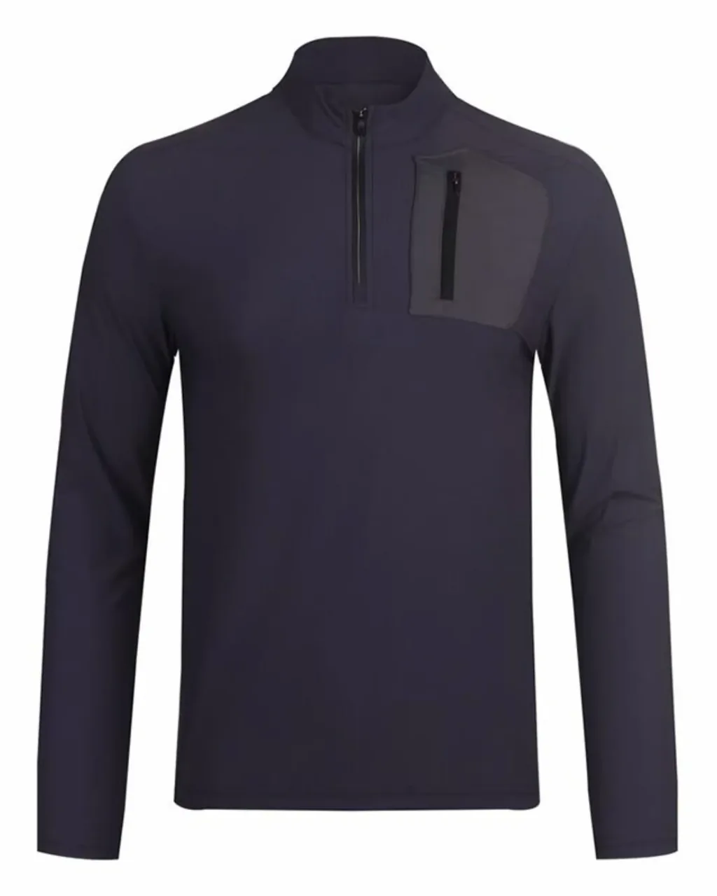Half Zip Quick Dry Outdoor Long Sleeve - Charcoal