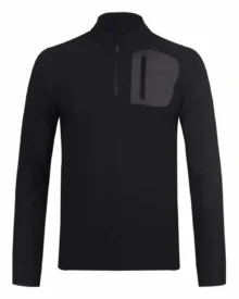 Half Zip Quick Dry Outdoor Long Sleeve - Navy