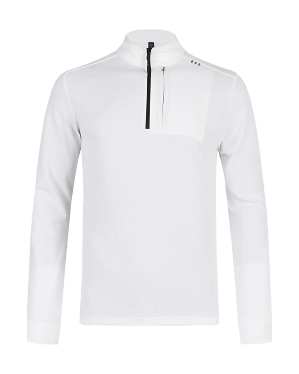 Top Fitness Seco Slim De Media Cremallera - gris claro
