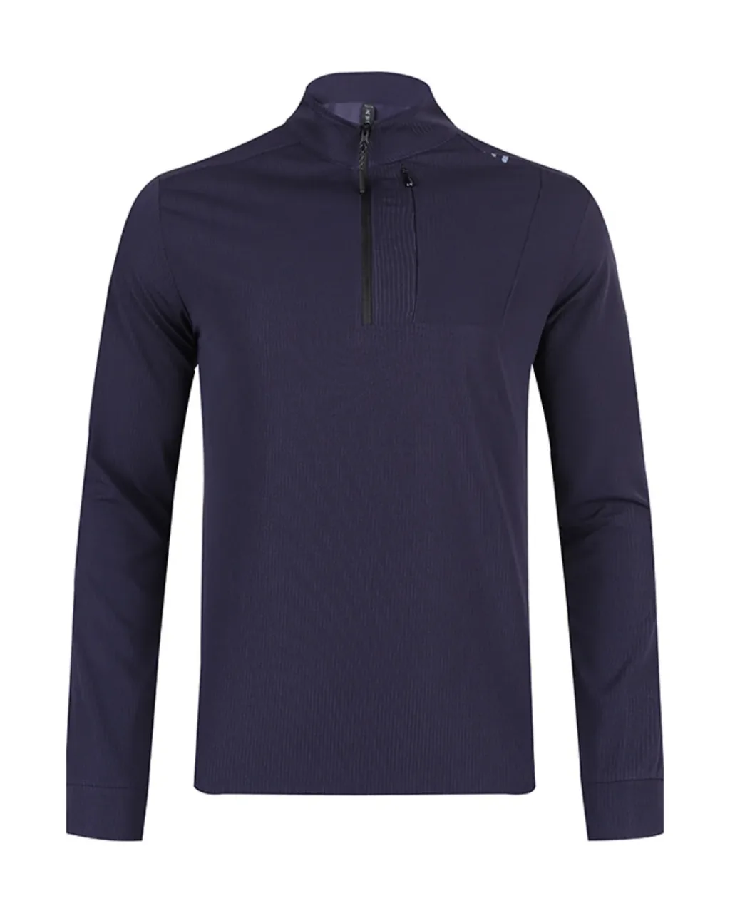 Top Fitness Seco Slim De Media Cremallera - azul marino