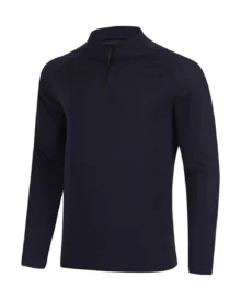 Breathable Half Zip Quick Dry Sweatshirt - Midnight