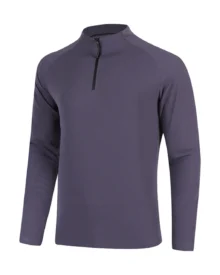 Breathable Half Zip Quick Dry Sweatshirt - Slate