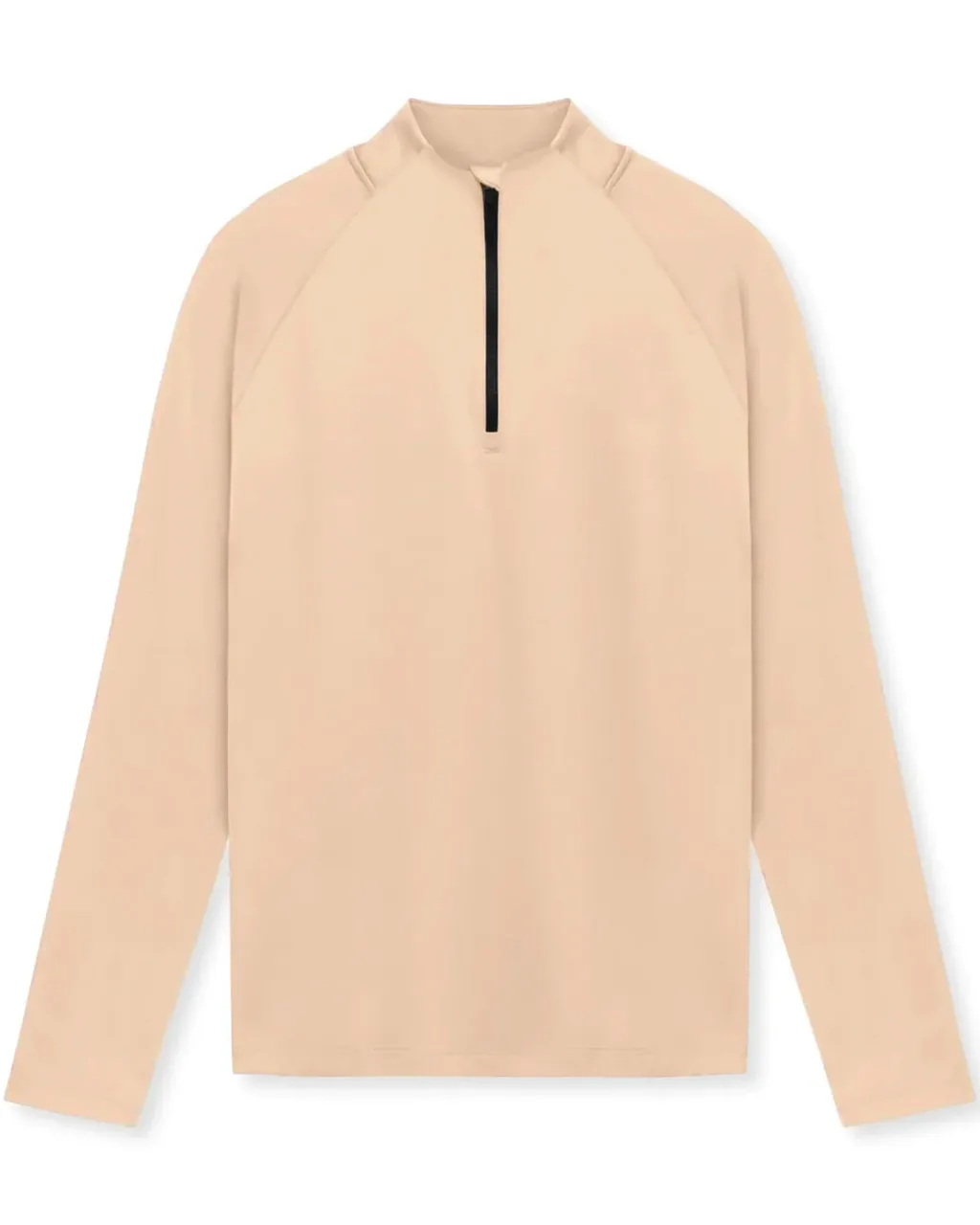 Sudadera Fleece Deru Con Cremallera Parcial - crema