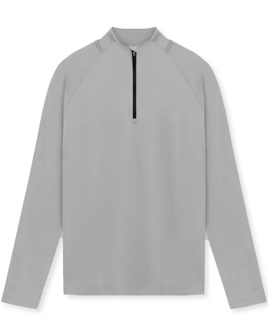 Sudadera Fleece Deru Con Cremallera Parcial - gris claro