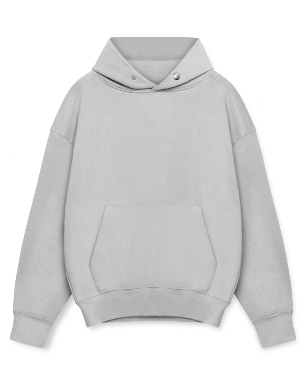 Sudadera Oversize Ultraresistente 320G - gris claro