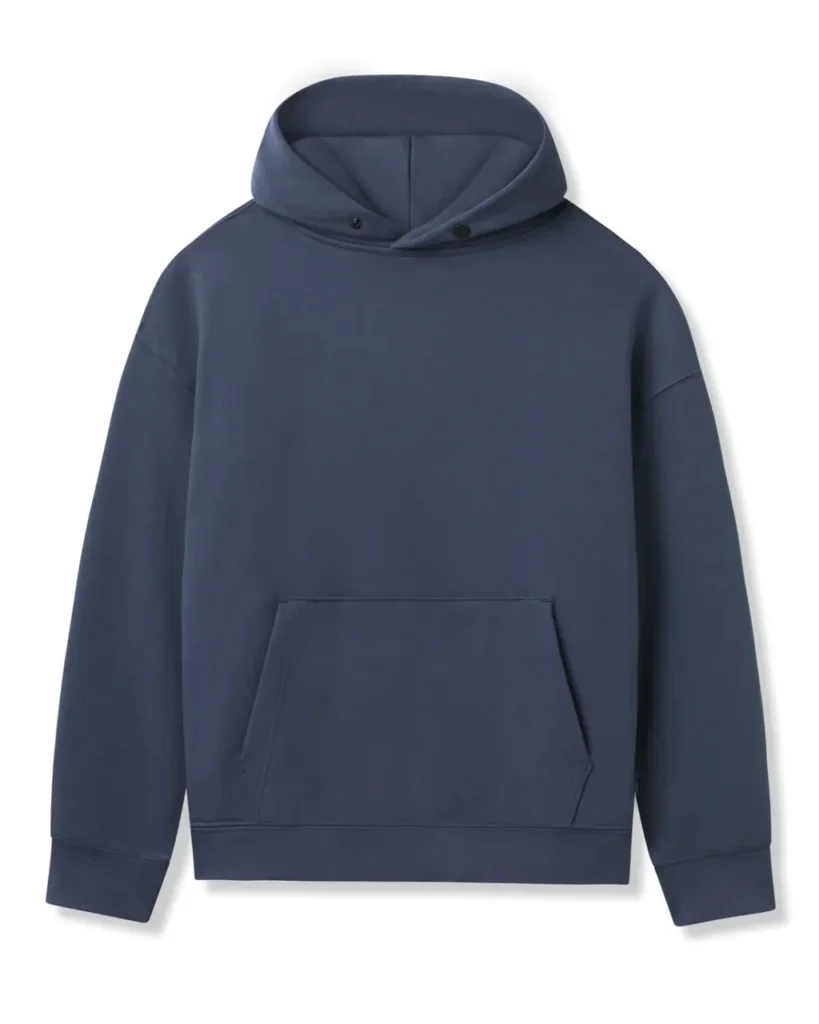 Sudadera Oversize Ultraresistente 320G - azul marino