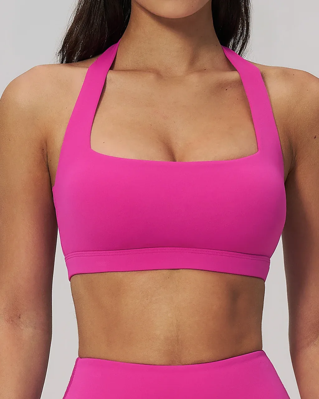 Sujetador Deportivo Cloud Feel Con Soporte Alto Y Diseño Hueco - rosa intenso