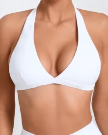 Sostén Yoga Secado Rápido Sin Espalda - blanco