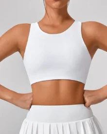 Sostén Yoga Push-Up Sin Espalda - blanco