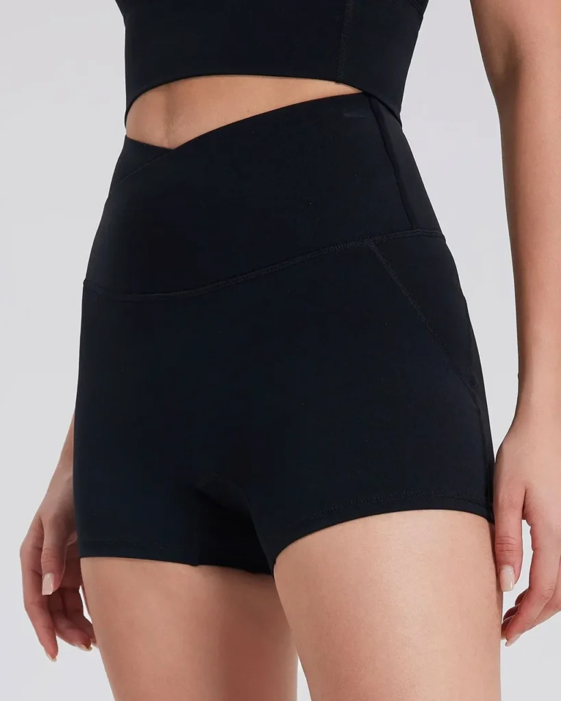 Shorts De Yoga Moldeadores Sin Costuras Con Bolsillo - negro