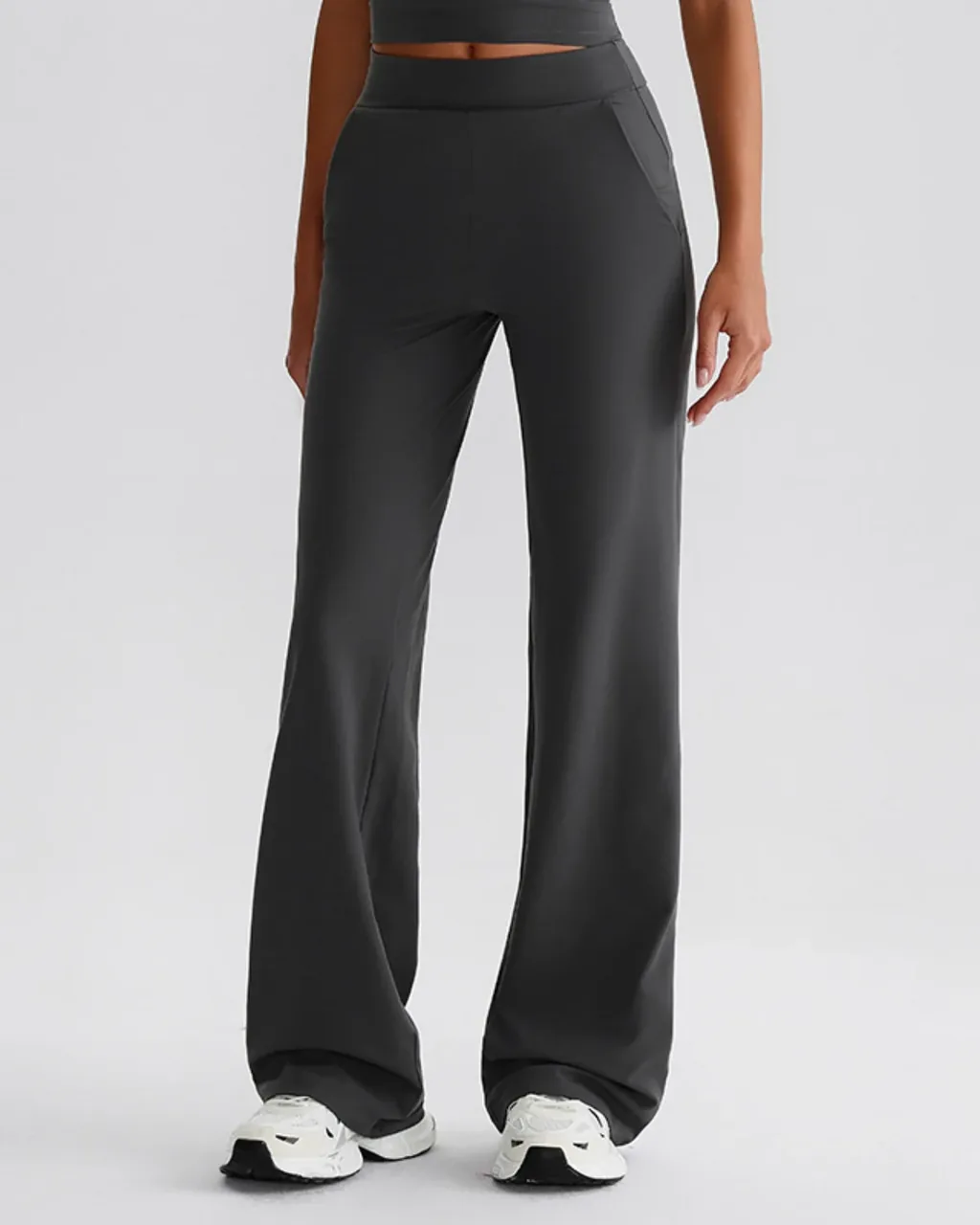 Leggings Yoga Con Cintura Alta Y Efecto Levantador De Glúteos - azul negro