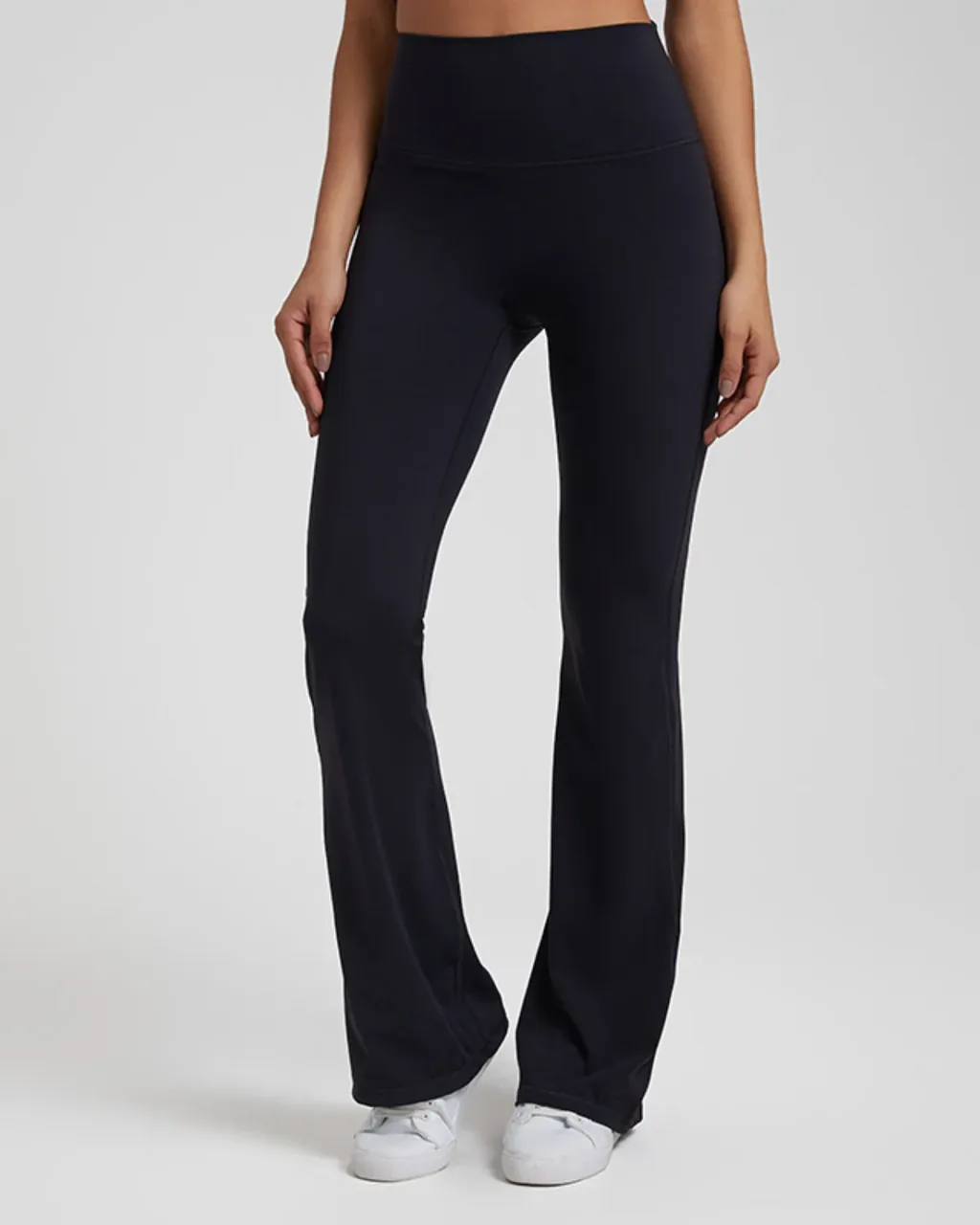 Pantalones Yoga Cintura Alta Con Efecto Cadera Peach - azul marino