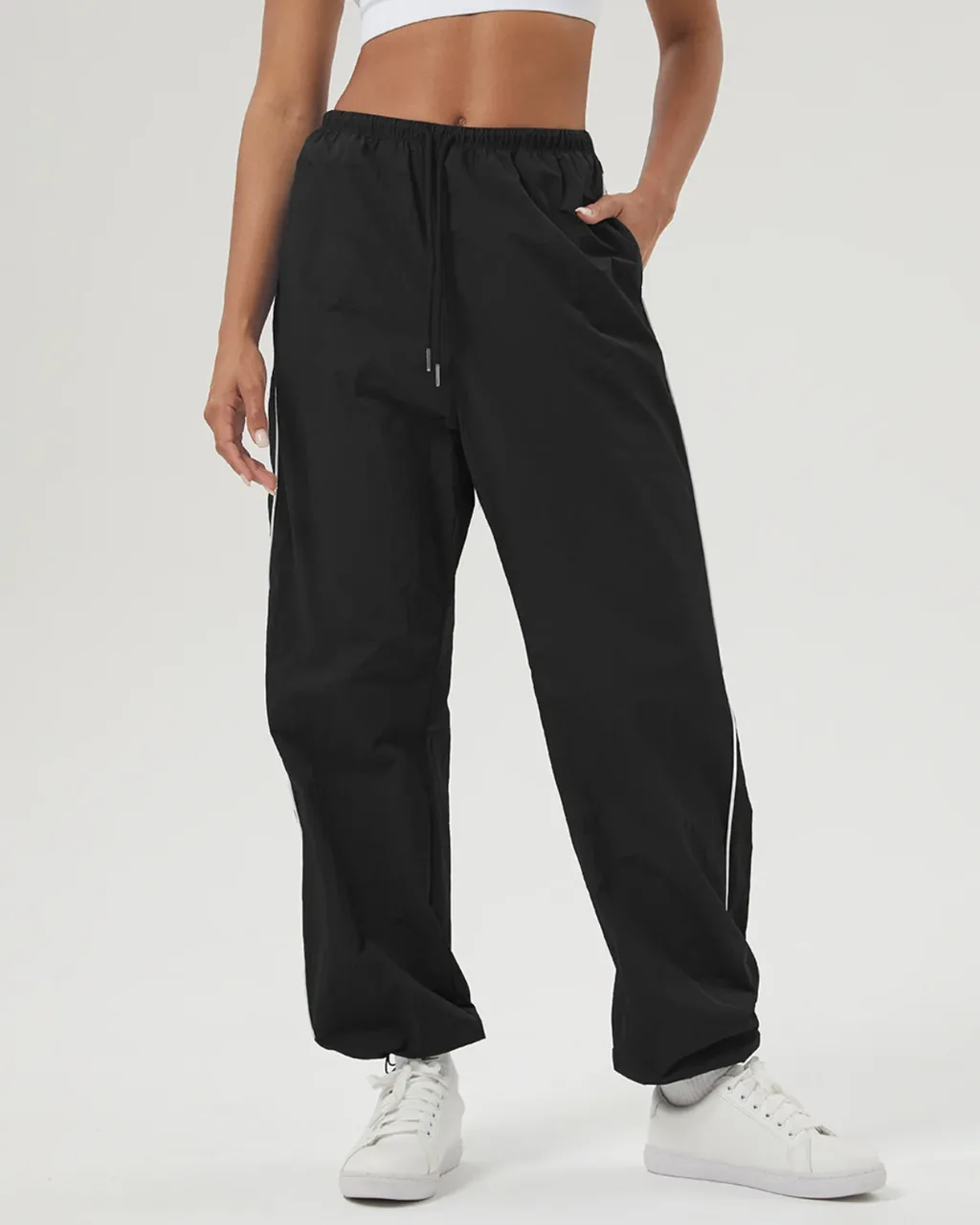 Pantalones Cargo Fitness Secado Rápido - azul medianoche