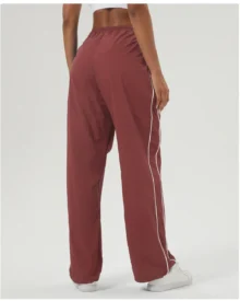 Pantalones Cargo Fitness Secado Rápido - rojo marrón