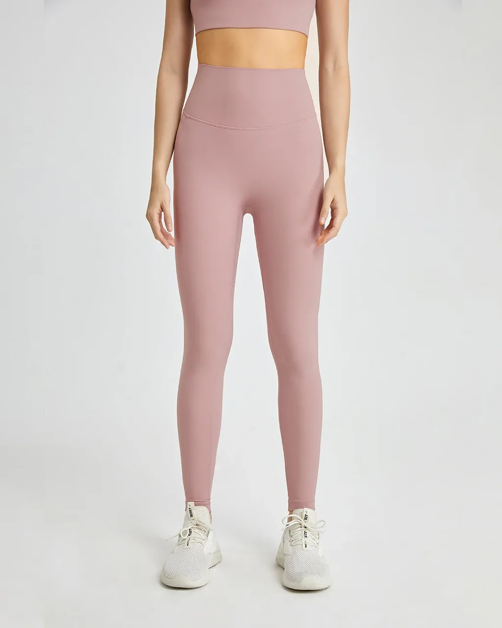 Mallas Yoga Sin Costuras 'Sensación Natural' Con Elevación Glútea Y Bolsillo Trasero - soft rosa