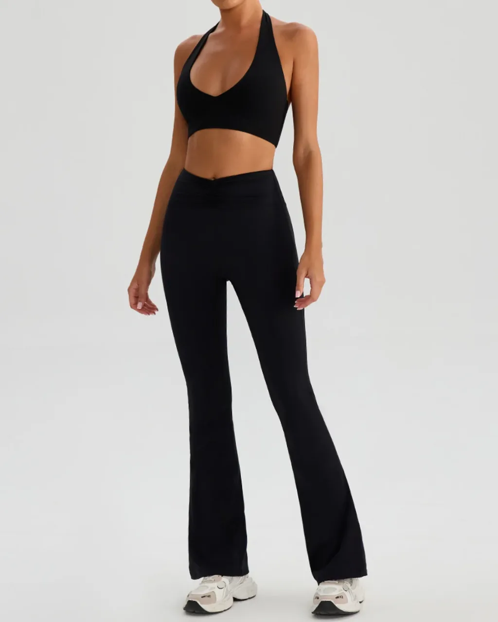 Conjunto Deportivo Sostén + Falda Tenis - negro