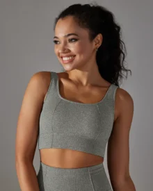 Seamless Solid Dot Strap Backless Bra - Grey