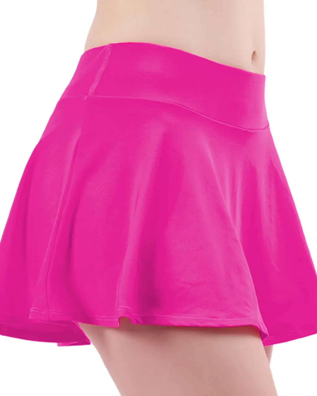 Falda-Deportiva Con Realce De Glúteos Y Plisado - rosa intenso