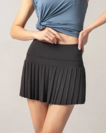 Quick Dry Breathable Tennis Skort - Charcoal