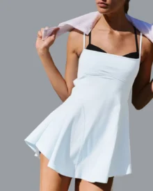 Color Block Backless Yoga Chest Pad Quick Dry Tennis - Sunlighe Blue