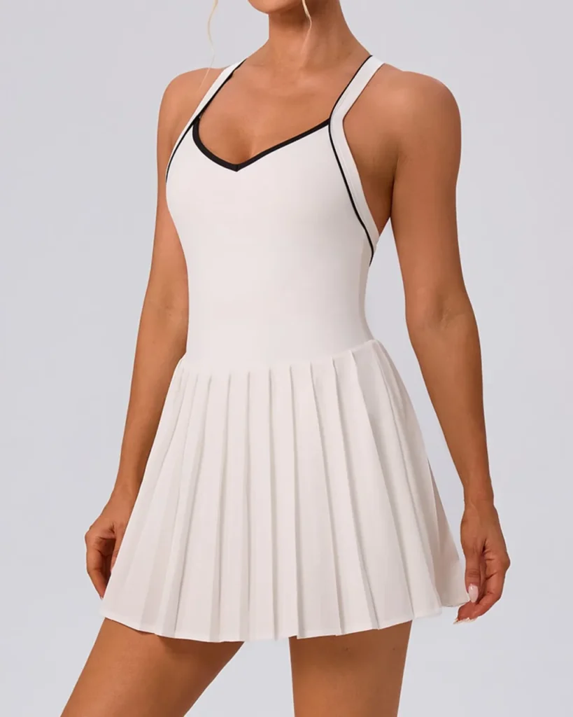 Shorts Deportivos Con Sujetador Integrado Y Acolchado - blanco