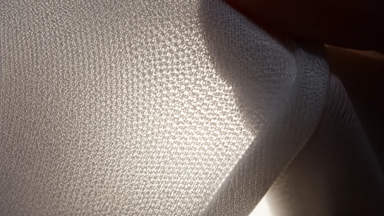 Activewear fabric and production detail