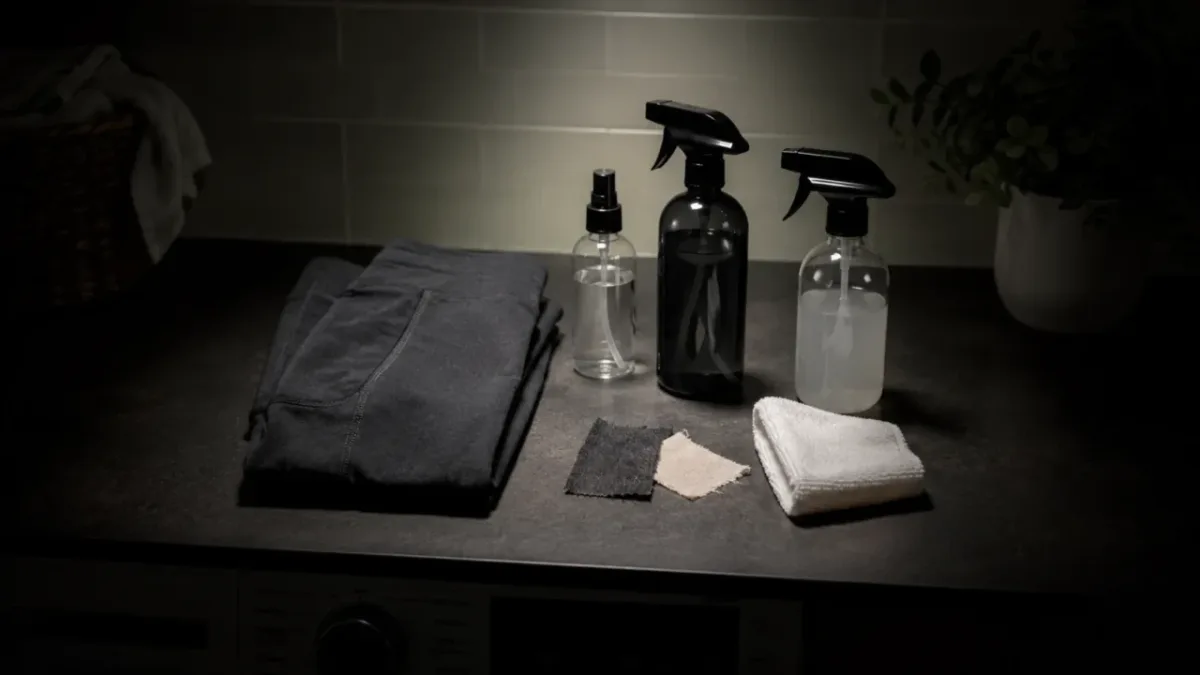 Activewear fabric and production detail