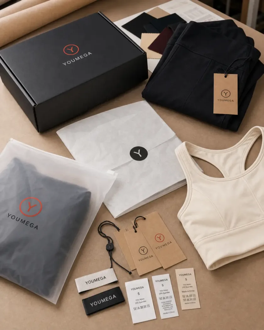 YOUMEGA packaging and labels